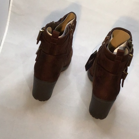 Sonoma Rottweiler Faux Suede Ortholite Ankle Boots - Picture 3 of 9